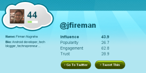 Hasil Analisa Akun Twit "jfireman"