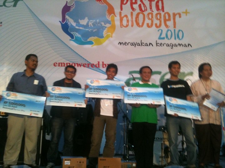Para Pemenang Apresiasi Blog 2010