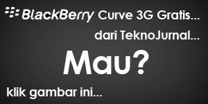 Kontes TeknoJurnal BlackBerry Curve 3G