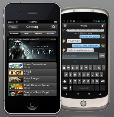 Steam Mobile Hadir Untuk iOS dan Android