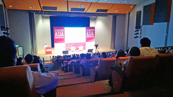 Suasana Ruang Konferensi Startup Asia Singapore 2013