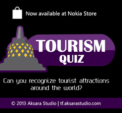 Asah Pengetahuan Tempat Wisata Mancanegara dengan Aplikasi Tourism Quiz