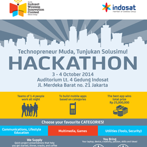 Indosat Tantang Pengembang Aplikasi Lokal Berkompetisi di Hackathon IWIC 8