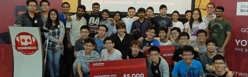 hackatron winner singapore