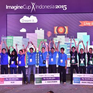 Bantu Anak Kurang Mampu, Tim ALIX Juarai Imagine Cup 2015 Indonesia Kategori World Citizenship