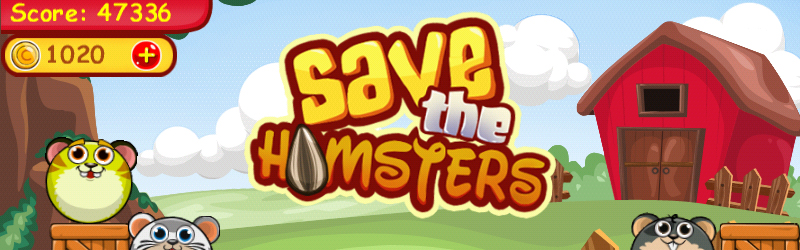 save the hamster banner