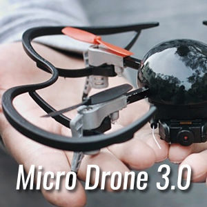 Micro Drone 3.0 – Drone Sebesar Telapak Tangan yang Dapat Bertahan 8 Menit