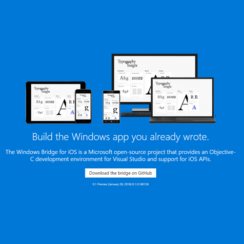 Hadirkan Aplikasi iOS Pada Windows Store Dengan Windows Bridge