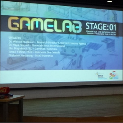 GameLab Dirilis Secara Resmi dalam Acara GameLab STAGE:01