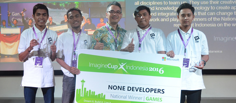 Juara Imagine Cup Indonesia 2016 Games