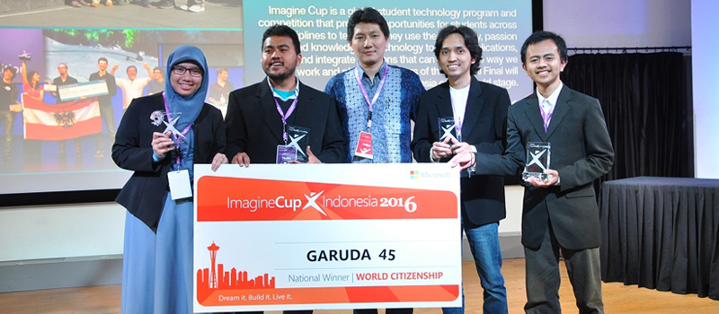 Juara Imagine Cup Indonesia 2016 Word Citizenship