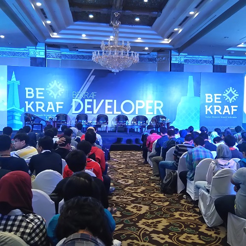 Seribu Developer Kumpul di Yogyakarta, Berbagai Sesi dan Stand Festival Mereka dalam BEKRAF Developer Day