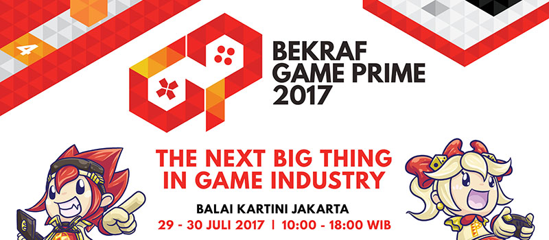 Public Day BEKRAF Game Prime 2017 di Jakarta Hadirkan Berbagai Konten Seru