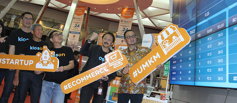 Kioson Resmi Jadi Startup Indonesia Pertama yang Masuk BEI