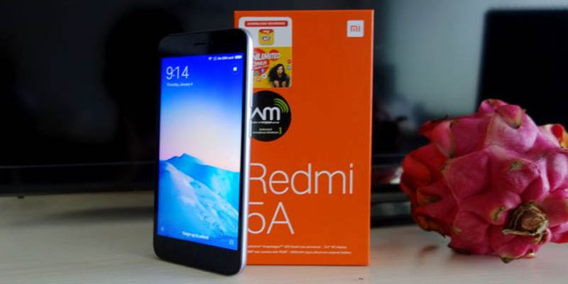 Xiaomi Redmi 5A berdiri
