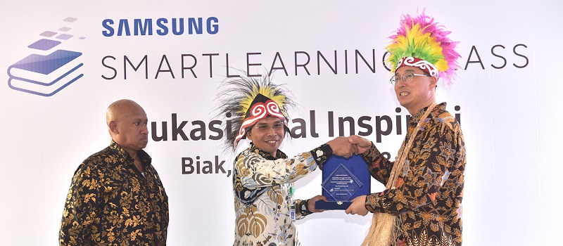 Samsung Smart Learning Class Papua - Header