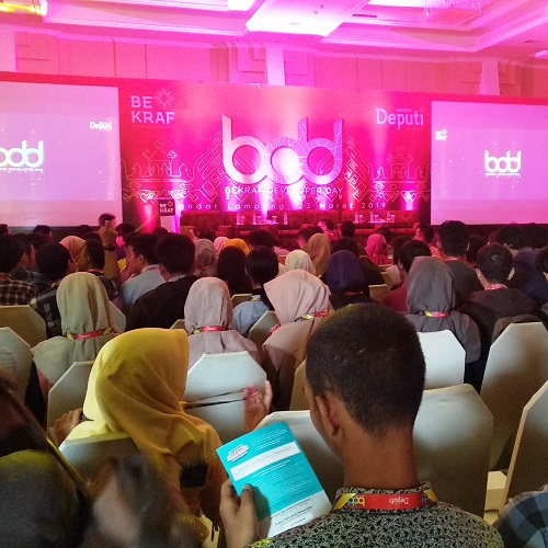 Kick Off Bekraf Developer Day (BDD) 2019 Dilaksanakan di Bandar Lampung