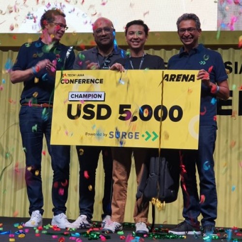 Simak Online Juarai Kompetisi Startup Arena di Tech in Asia Conference 2019 Jakarta
